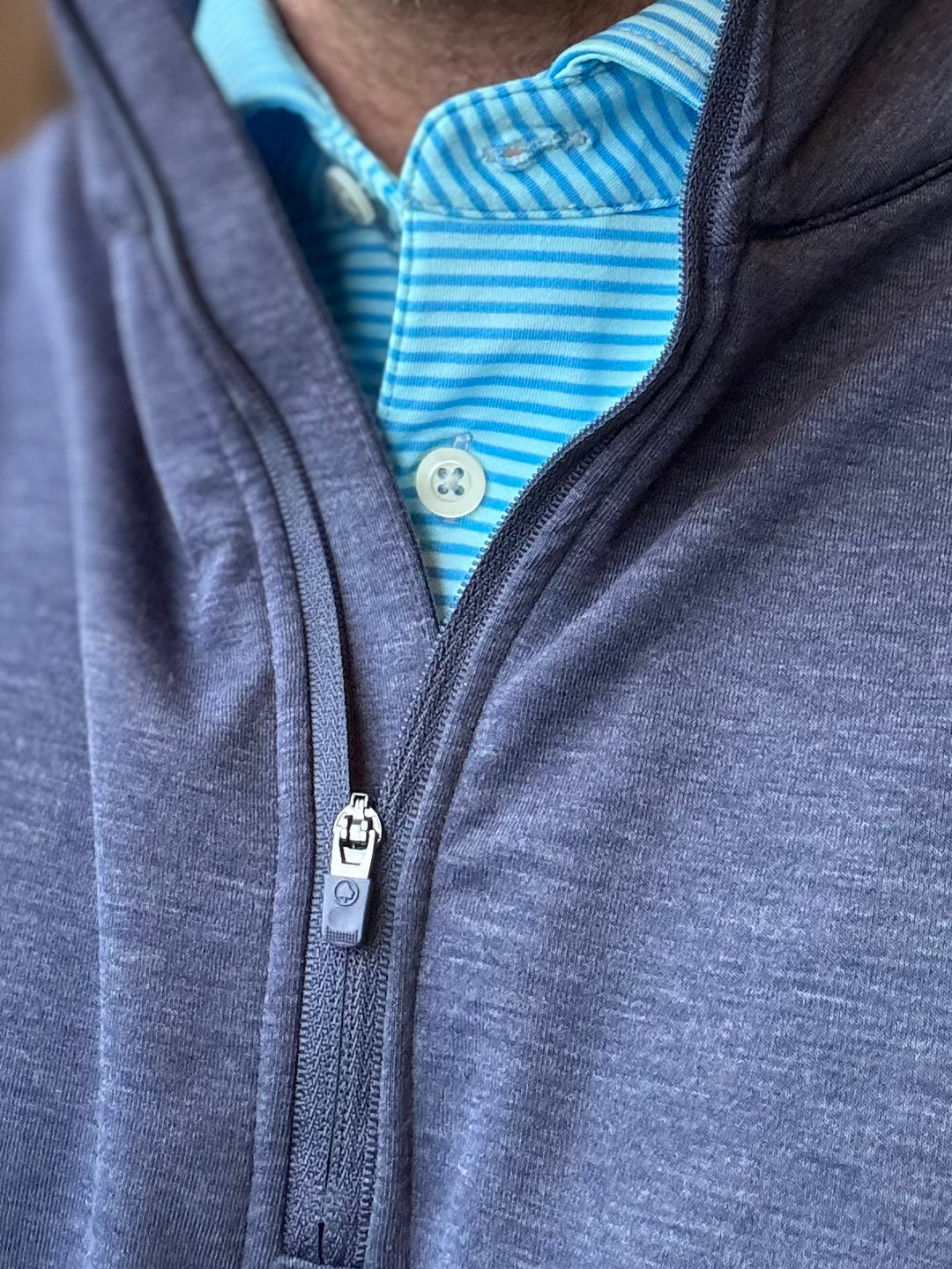 Navy American Comfort Quarter Zip