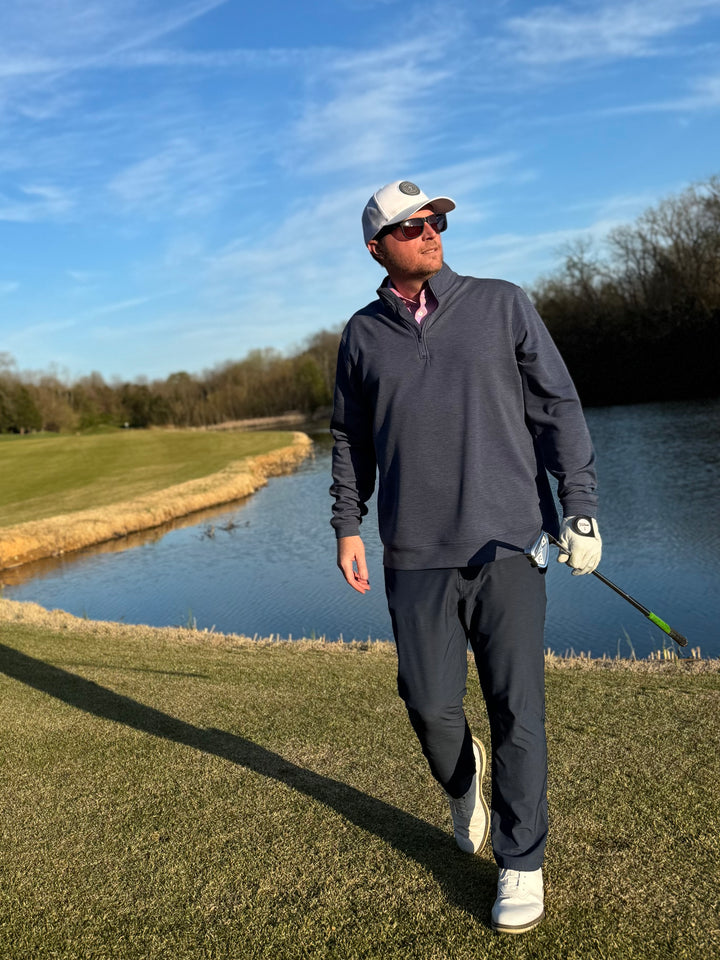 Navy American Comfort Quarter Zip