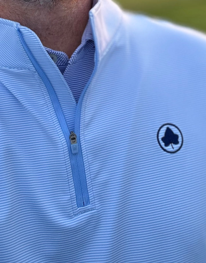 Coastal White Executive Quarter Zip