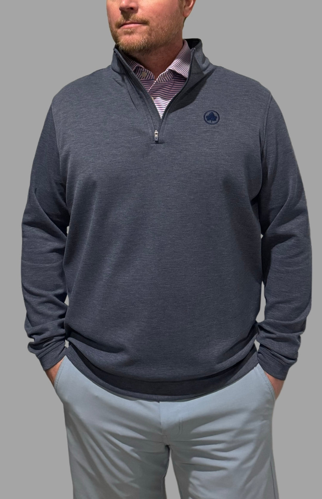 Navy American Comfort Quarter Zip