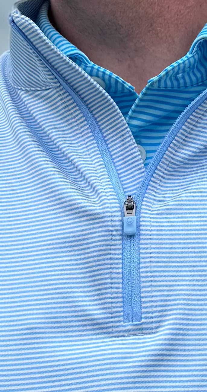 Coastal White Executive Quarter Zip