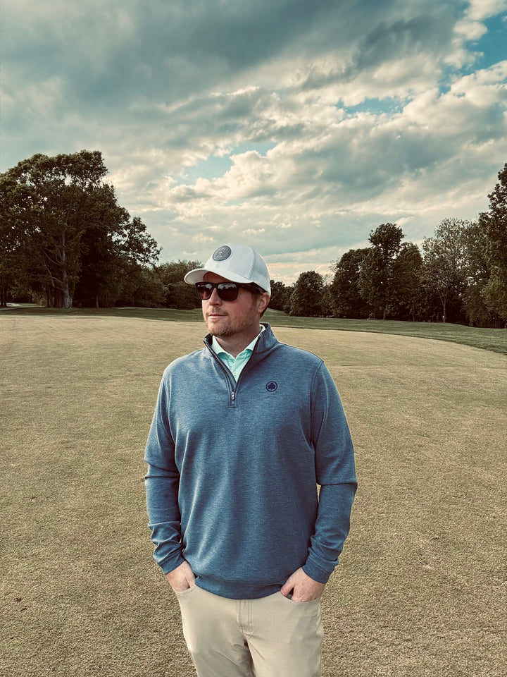 Navy American Comfort Quarter Zip