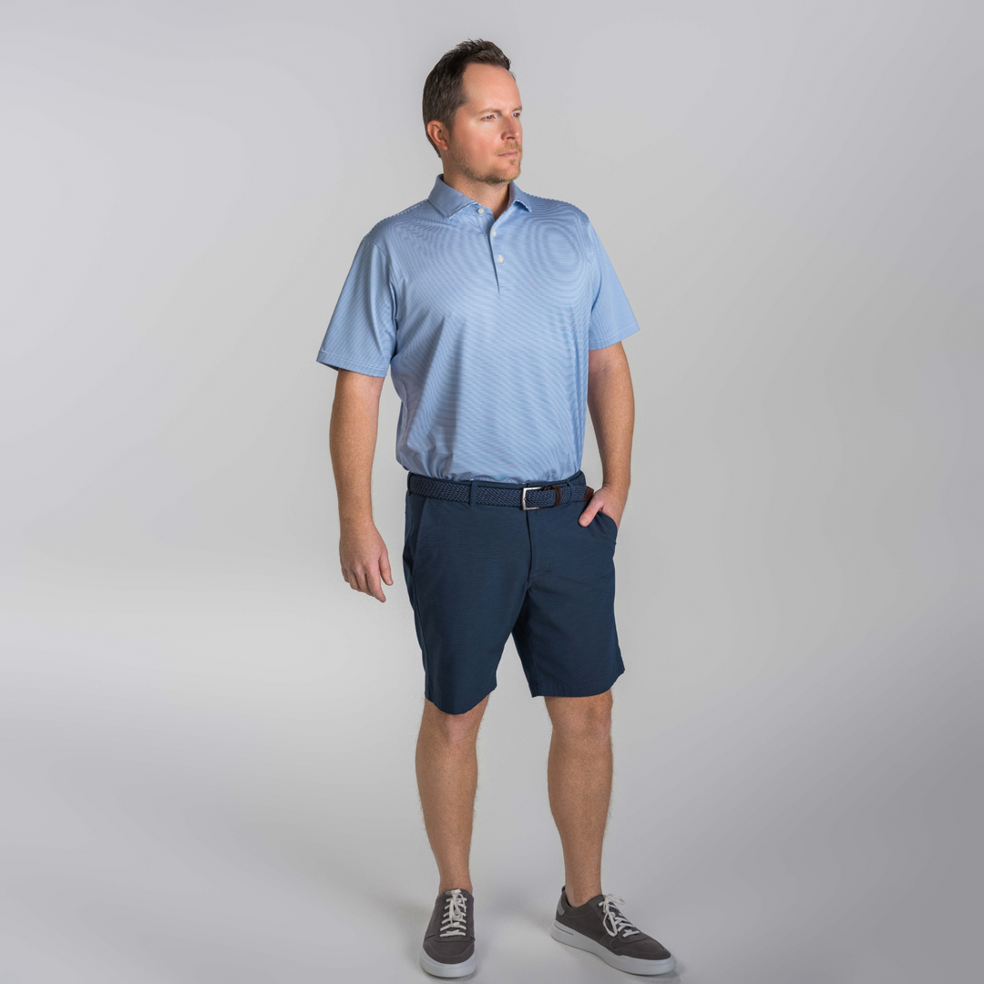 Pacific White Executive Polo