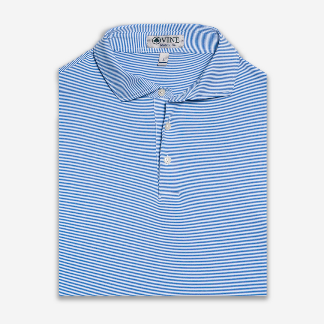 Pacific White Executive Polo